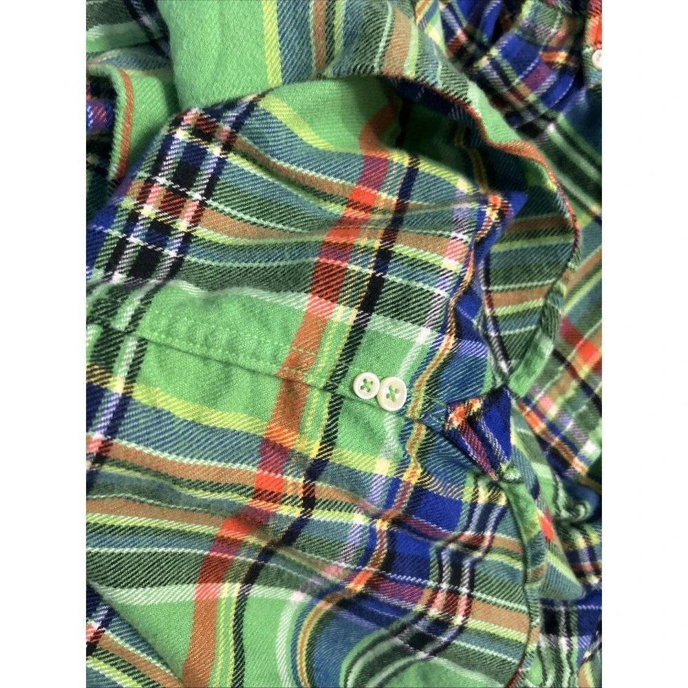 Mens Polo Ralph Lauren Long Sleeve Button‎ Down Shirt Sz Large EC - Picture 7 of 7